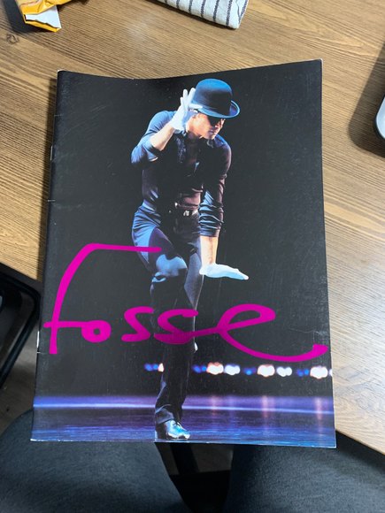 Other - Fosse The Musical Full Color Artwork Souvenir Program